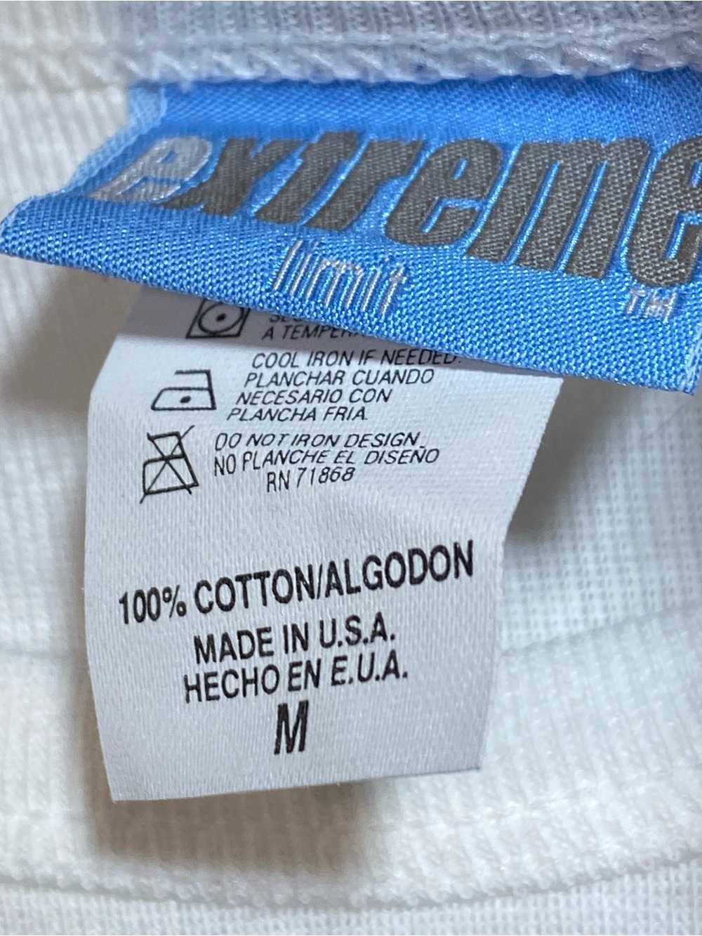 LV INSPO White Short Sleeve Tee with Pink Glitter Logo - Picture 6 of 8